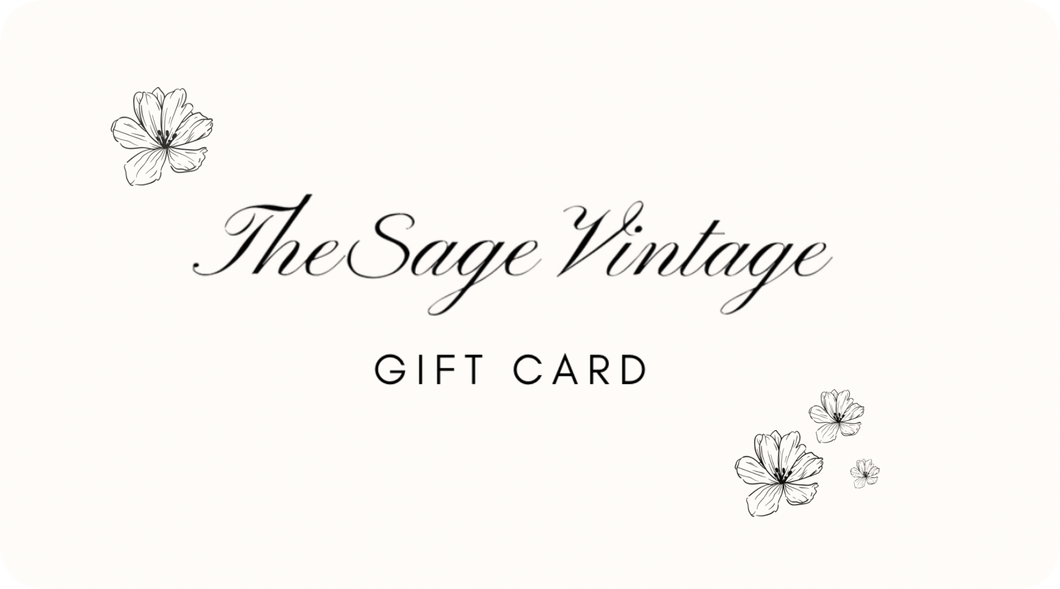 The Sage Vintage Gift Card